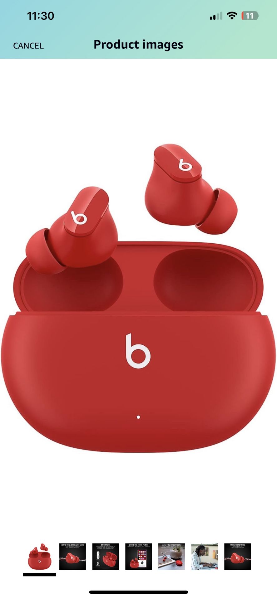 Beats Studio Buds Red