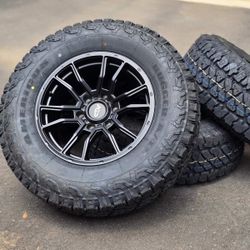 Brand new 17" AGP wheels 6x139.7 All-terrain tires Tacoma 4Runner Tundra Sequoia