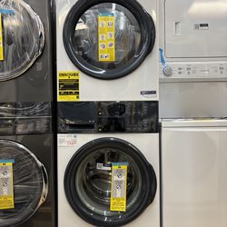 New! Electrolux 27” Gas Laundry Center