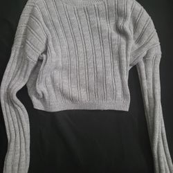 Hollister Cropped Sweater 