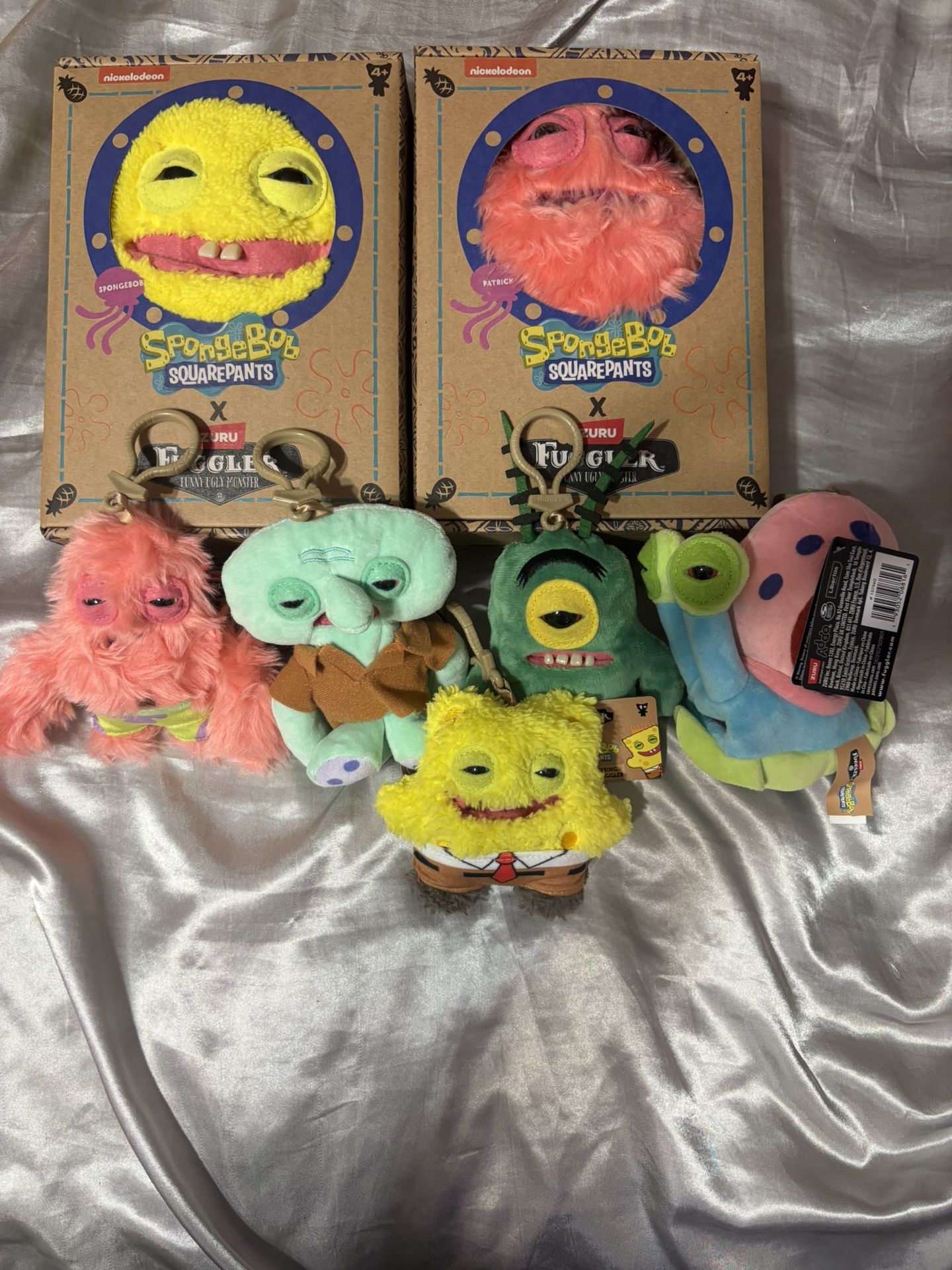 Fuggler SpongeBob Whole Set Of 7 For $120