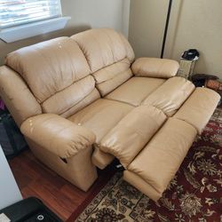 Double reclining sofa for sale.
 