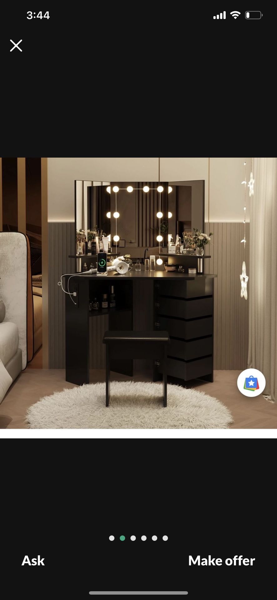 Vanity Corner Vanity