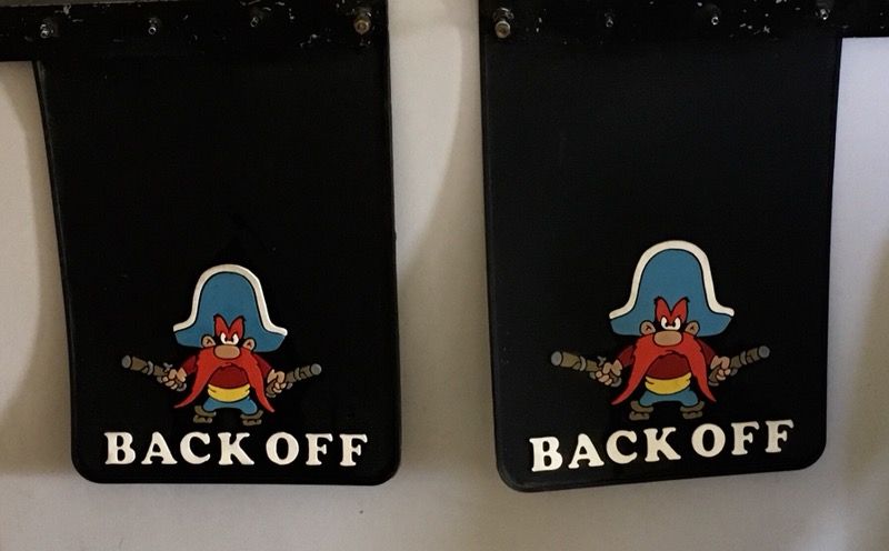 Yosemite Sam Rubber Mud Flaps