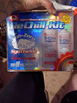 ReChill Kit R-134a AC Refrigerant with Sub-Zero