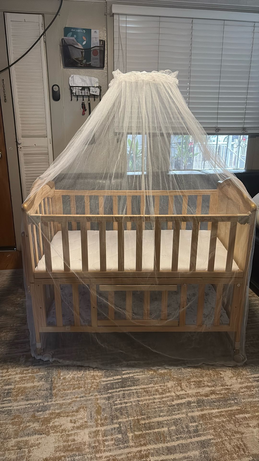 Wooden Mini Crib