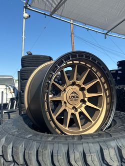 Lock Off-Road Wheel Bronze 17'S.      6x139 OFFSET 0MM. ONLY RIMS