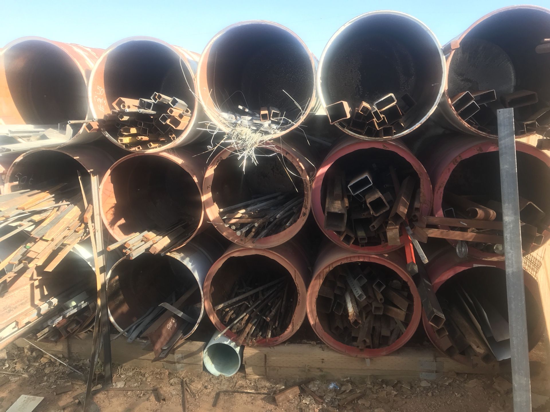 Steel .50 cents a pound