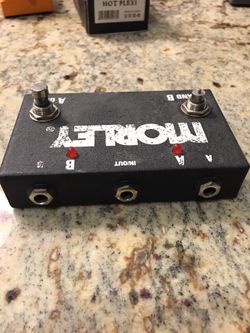 Morley AB box for guitar