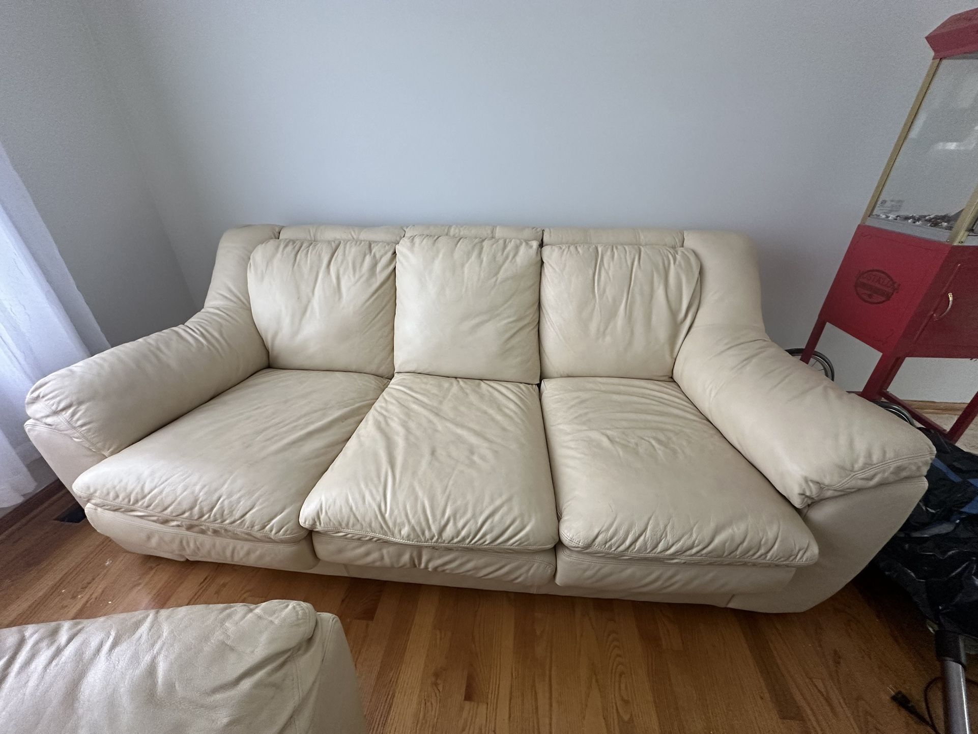 3 Leather Sofas