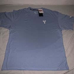 Nike Kobe Bryant Basketball T-Shirt Blue Loose Fit Size: Large