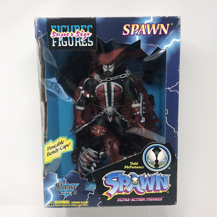 SPAWN SUPER SIZE FIGURE Todd McFarlane Toys Ultra Action Figure Vintage 1996