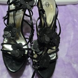 Black High Heels - Size 10
