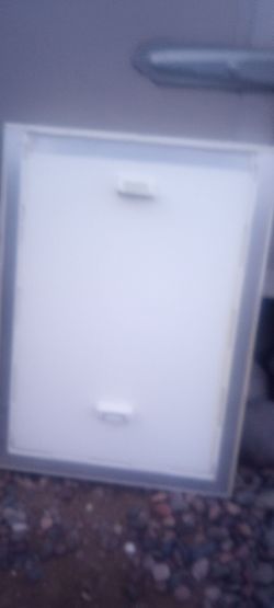 Doggy door. or cat door