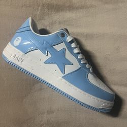 Bathing Ape Bapesta Low “Blue”
