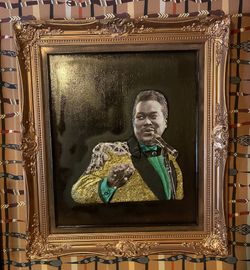 Luther Vandross, Voice of BUTTER, Mosaic, Multicolor, Art Painting!