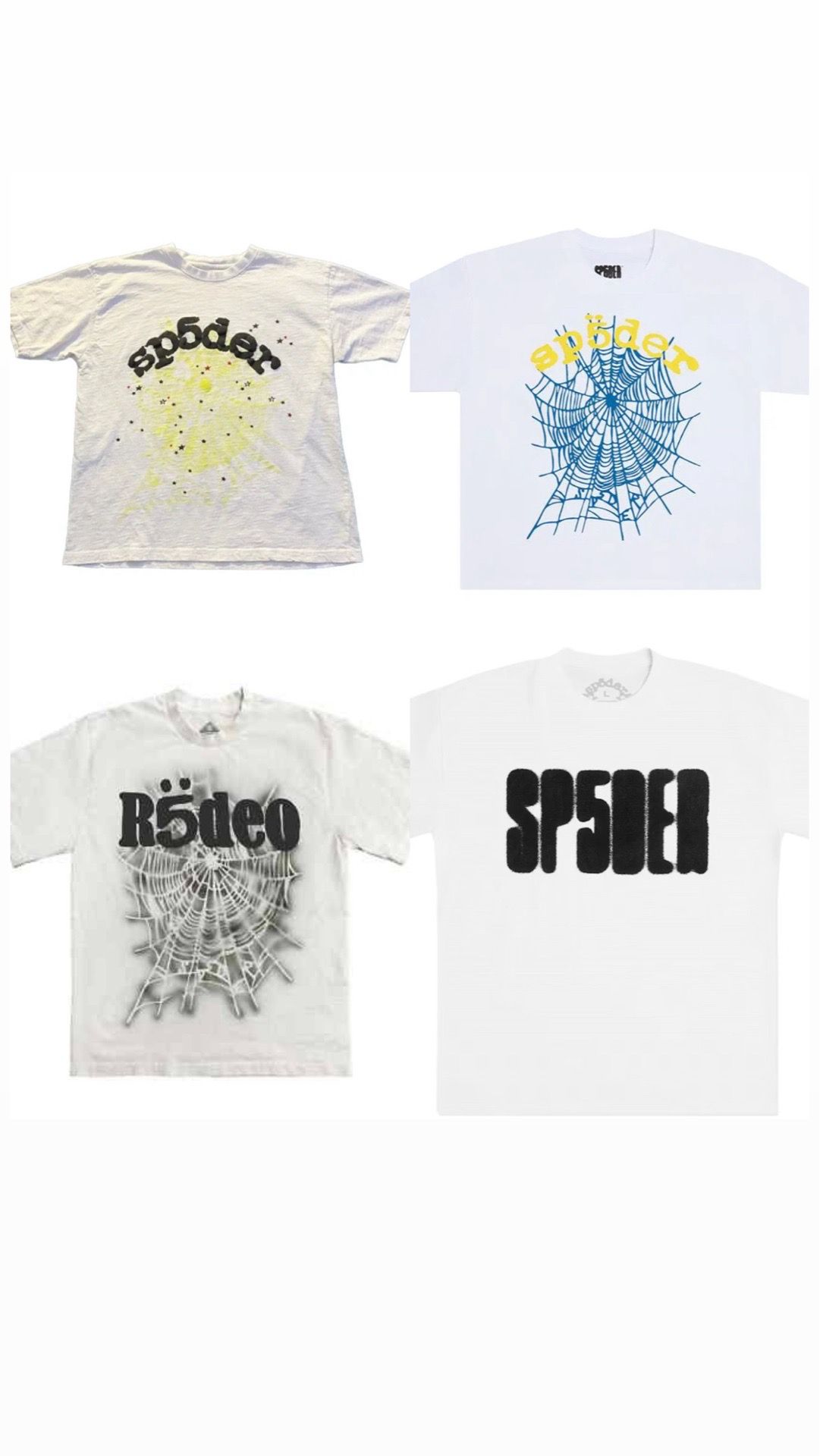 SPIDER T SHIRTS