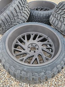 6x139 Wheels & Tires 26x14 On 37" Inch Tires