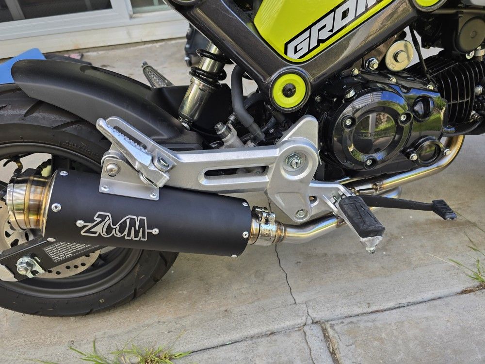 Honda grom zoom loop exhaust - for years 22+