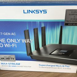 Linksys AC-5400 EA-9500MU-MIMO 1GB Gaming Router