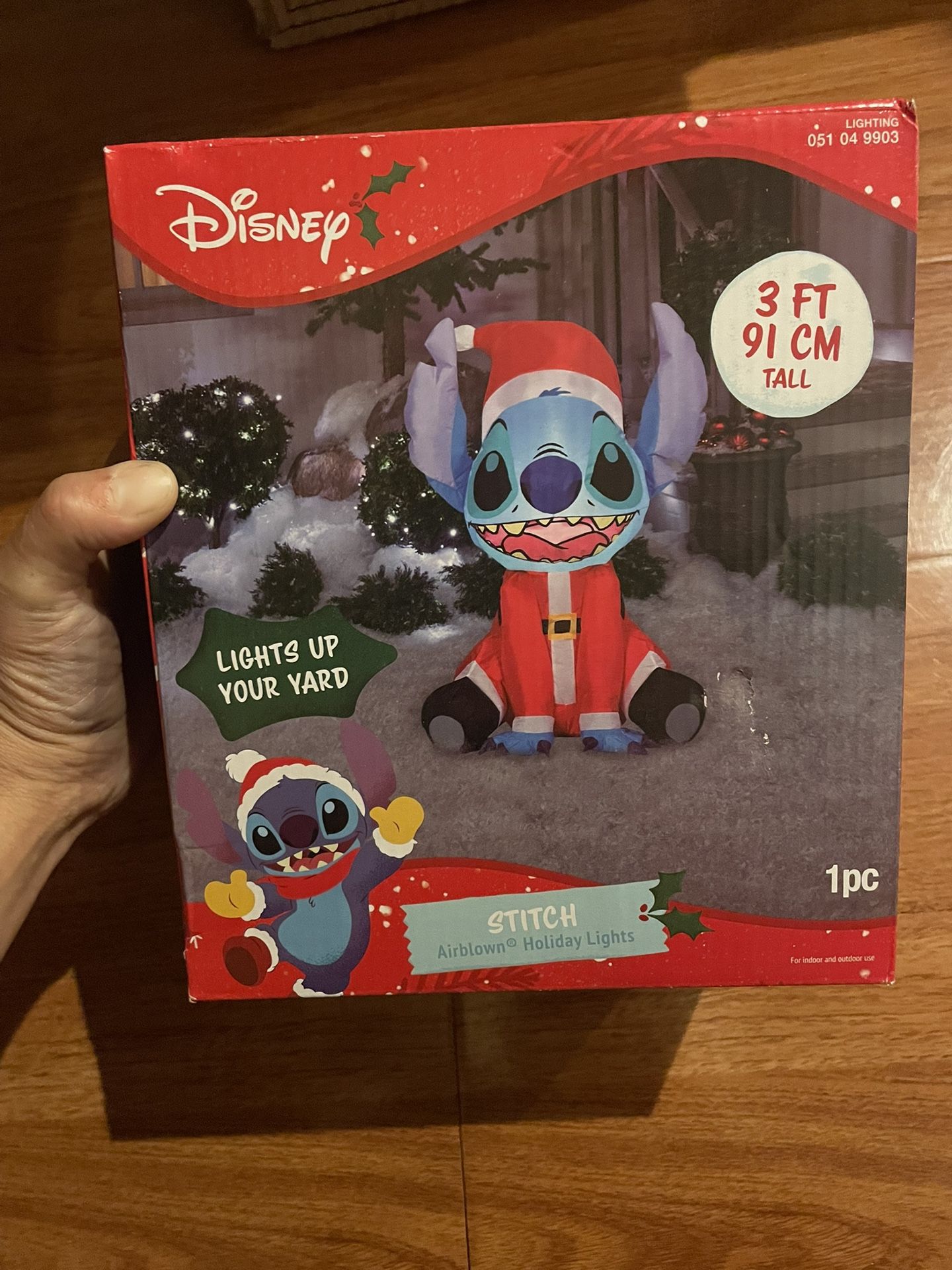 Stitch Christmas Inflatable 