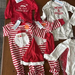 New Baby Christmas Clothes 3 Months Carters
