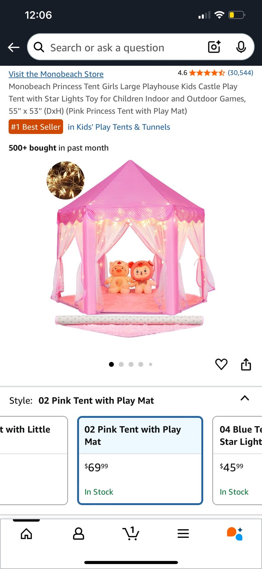 kids play tent