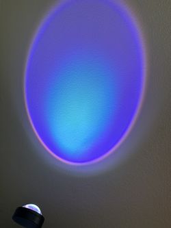 Blue Solar/Sunset Lamp