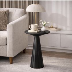 COZAYH Rustic Pedestal End Table - Brand New