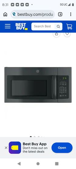 GE over- the- range microwave
