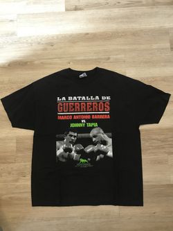 Vintage Marcos Antonio Barrera vs Johnny Tapia Boxing Showtime PPV Large T-Shirt