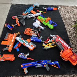 Nurf Toy Lot