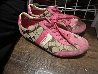 Pink Coach Shoes 