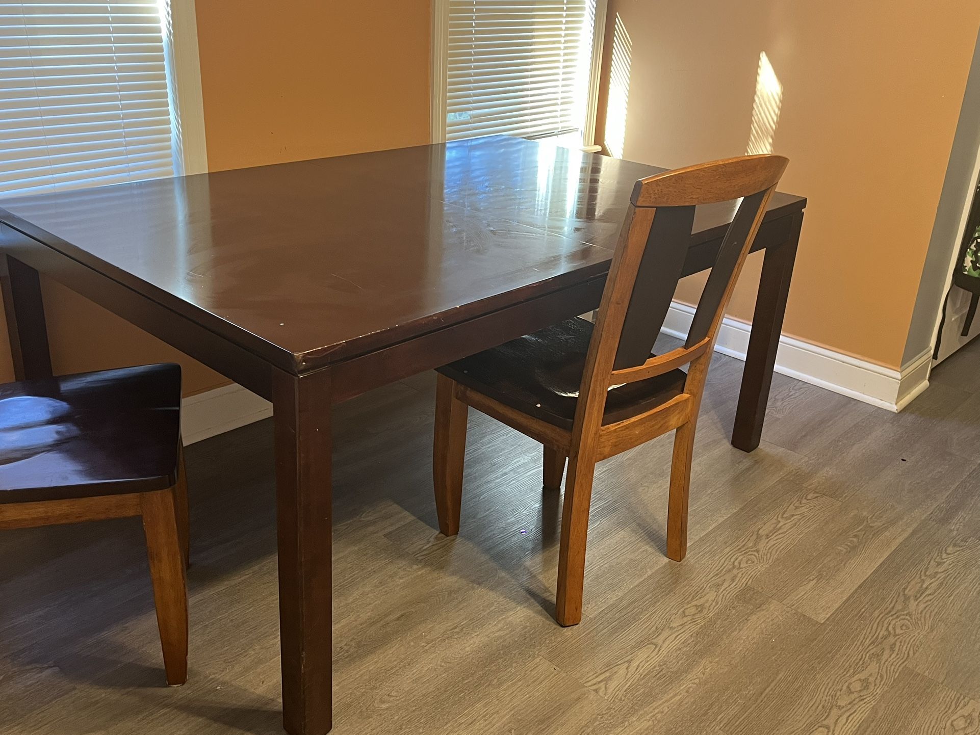 Kitchen table & Two chairs