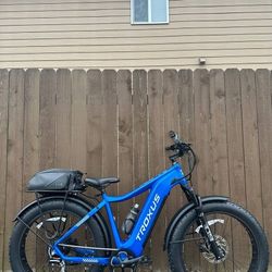 Troxus Explorer Fat Tire Electric Bike Off-Road Bicycle e-bike