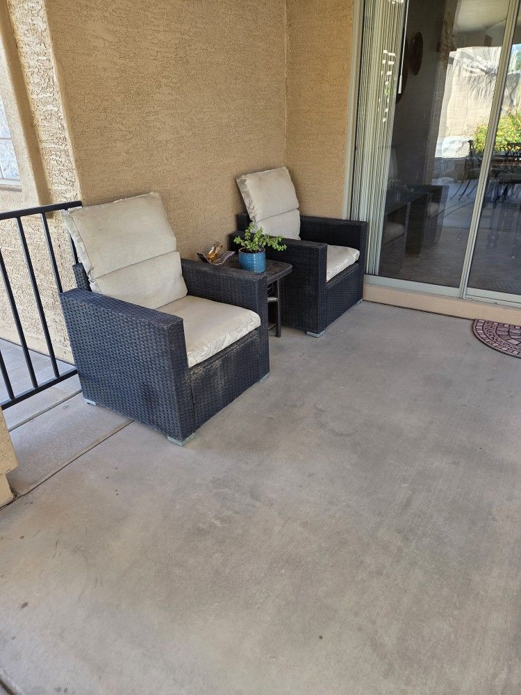 6 Piece Wicker Patio Furniture