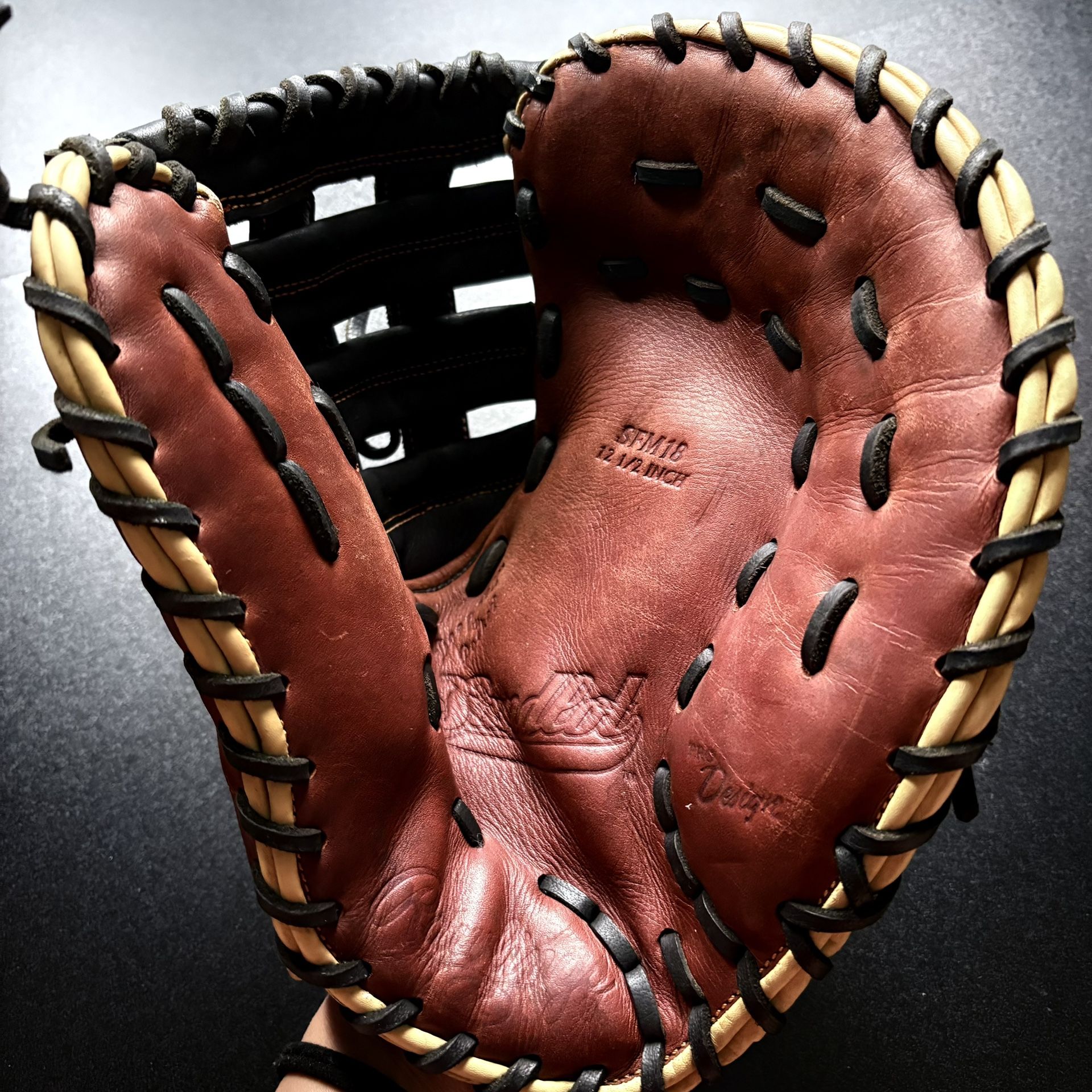Rawlings Sandlot Series 12.5" first base mitt Leather Right H Baseball glove