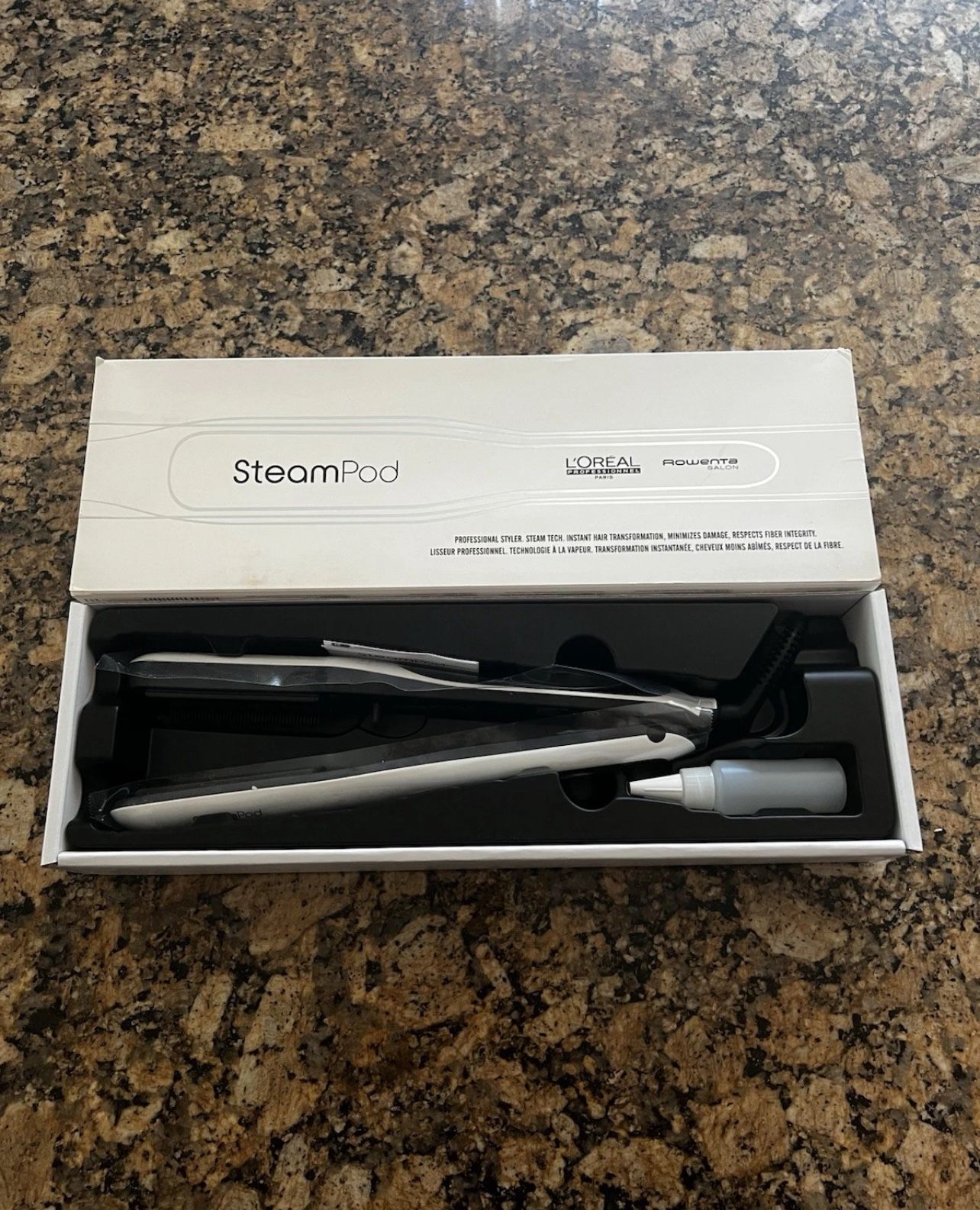 L'Oréal Rowenta Professional SteamPod Flat Iron Straightener