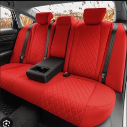 2018-2022 Honda Accord Rear seat cover in red 2018 2019 2020 2021 2022