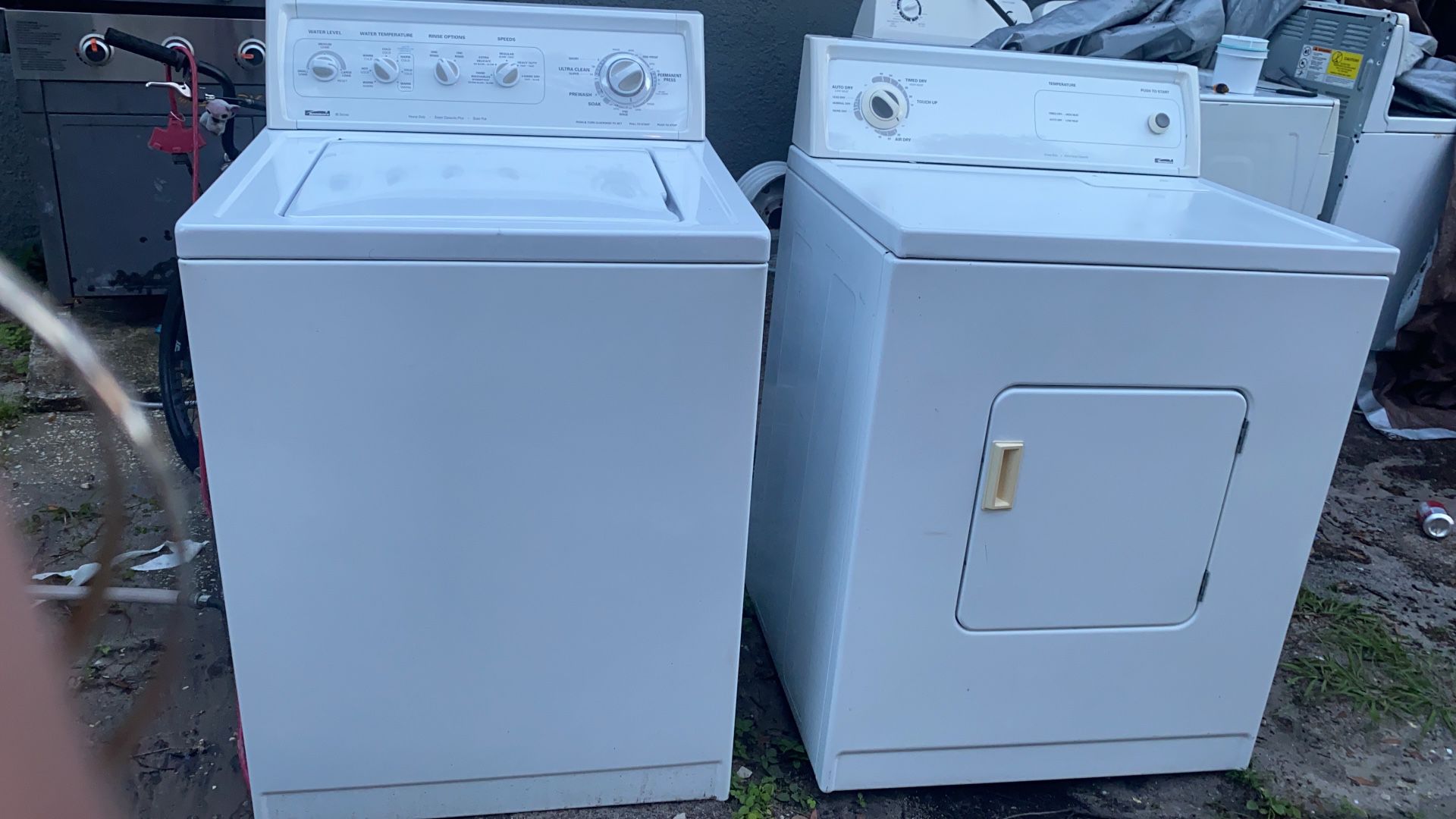 Washer/dryer delivery available