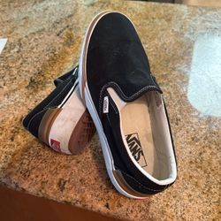 Black Color Size 8 Model Vans $25 For Women’s 