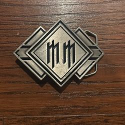 Marilyn Manson belt buckle
