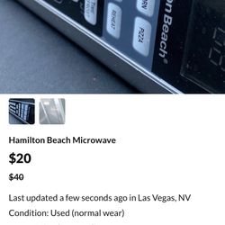 Microwave Hamilton Microwave 