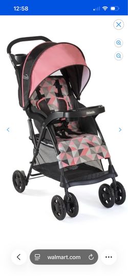 Pink stroller