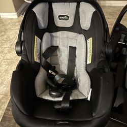 even flo car seat & base