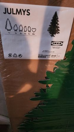 Ikea Julmys Large Cardboard Christmas Tree