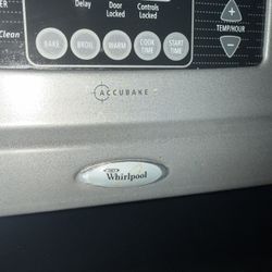 Whirlpool AccuBake 30 Stove