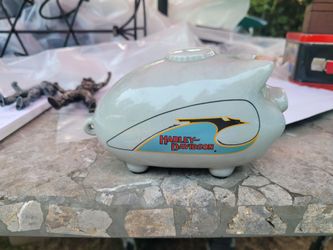 Harley-Davidson Ceramic Piggy Bank