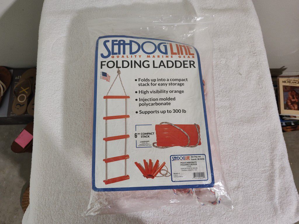 Seadog Line Quality Marine Gear Folding Ladder 