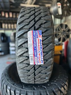 LT 35x12.50r18 m/t american new tire🛞